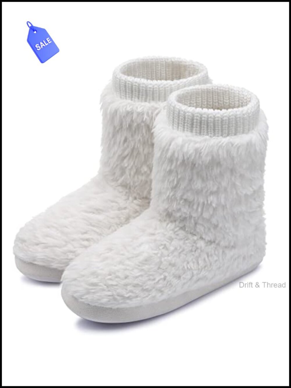 Women's Faux Fleece Fuzzy Ankle Bootie Slippers Plush Slip-On House Shoes